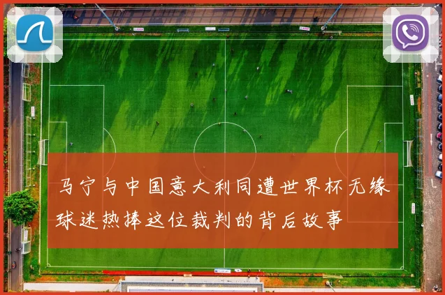 马宁与中国意大利同遭世界杯无缘球迷热捧这位裁判的背后故事